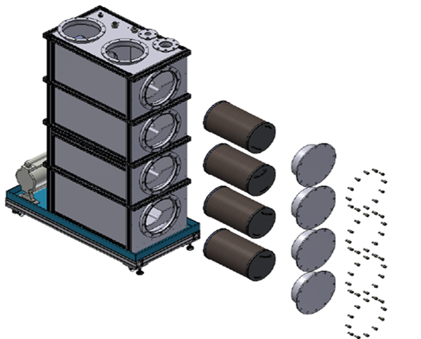 耐腐蝕氣體-粒子過濾器